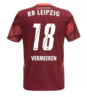 RB Leipzig Arthur Vermeeren #18 Bortatröja 2024-25 Kortärmad